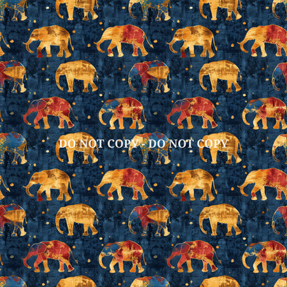 VINTAGE CIRCUS PATTERN VINYL - MULTIPLE VARIATIONS