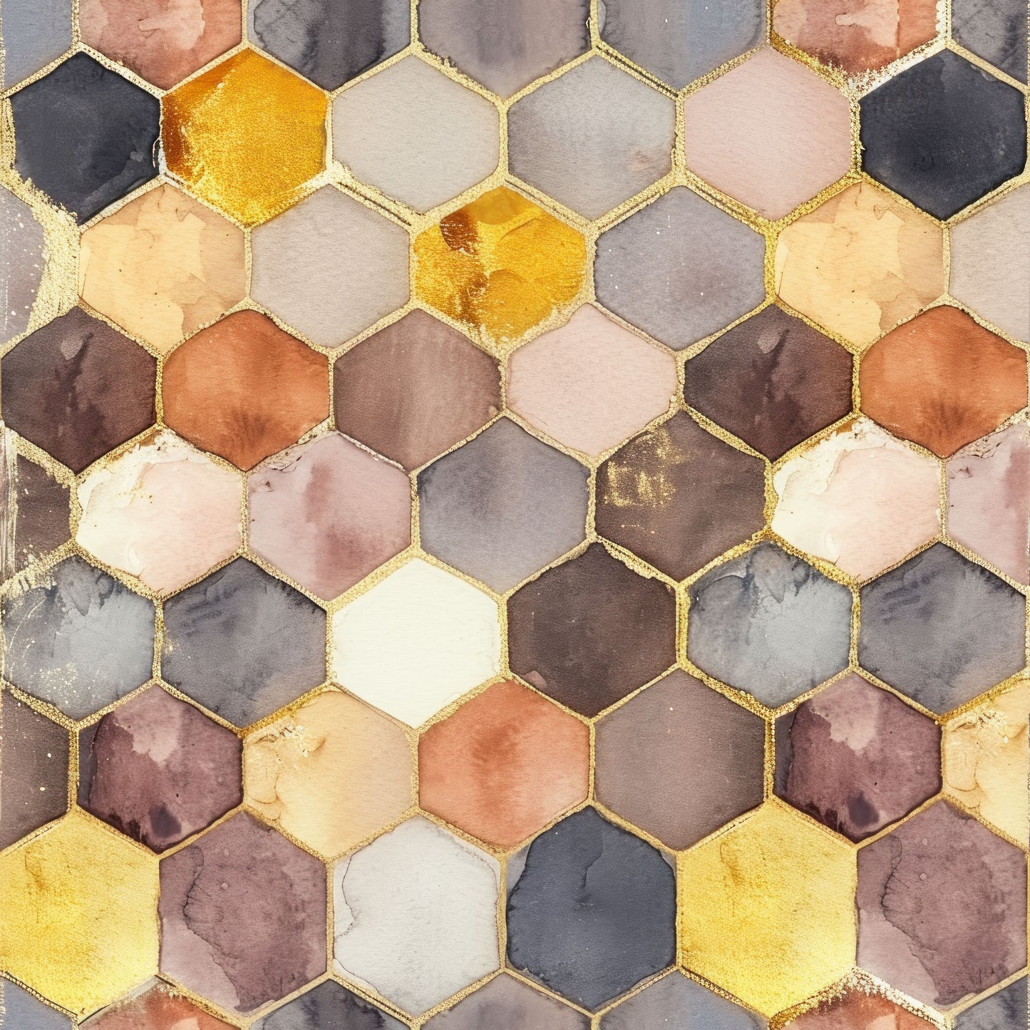 PAINTED HONEYCOMB - MULTIPLE VARIATIONS
