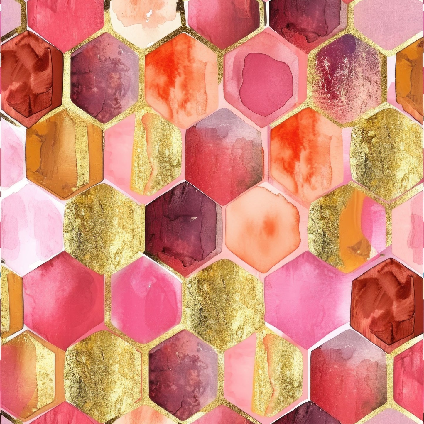 PAINTED HONEYCOMB - MULTIPLE VARIATIONS