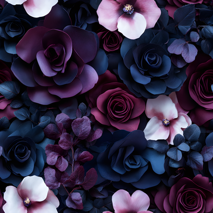 DARK MOODY FLORAL - MULTIPLE VARIATIONS