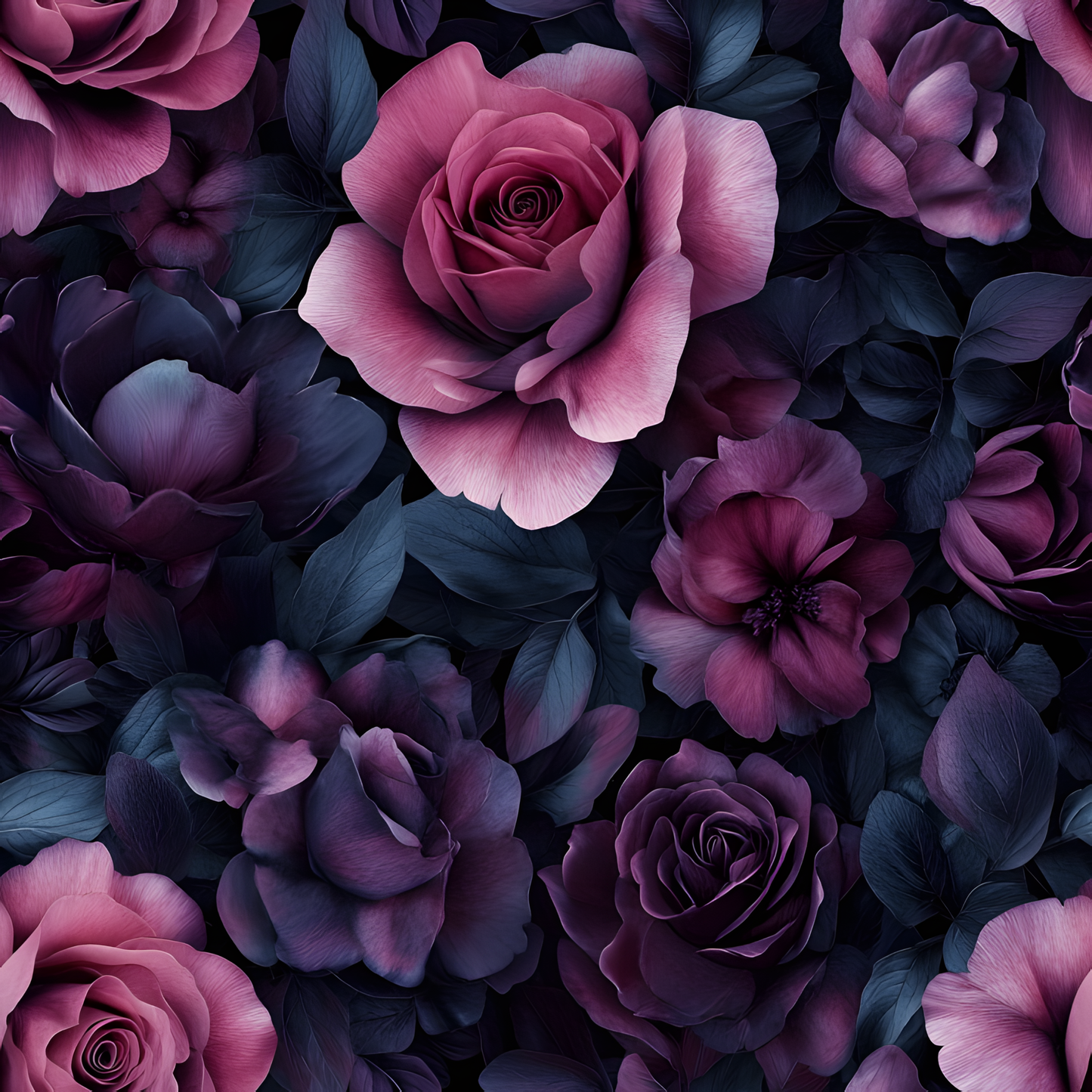 DARK MOODY FLORAL - MULTIPLE VARIATIONS