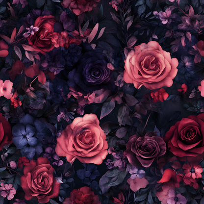 DARK MOODY FLORAL - MULTIPLE VARIATIONS