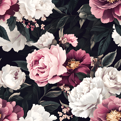 DARK MOODY FLORAL - MULTIPLE VARIATIONS