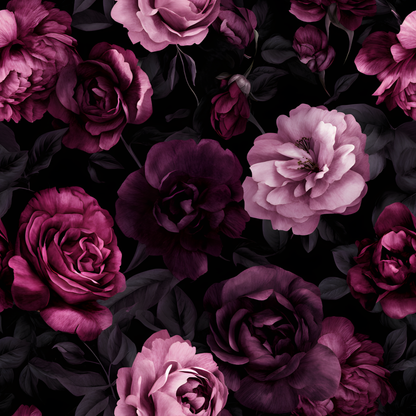 DARK MOODY FLORAL - MULTIPLE VARIATIONS