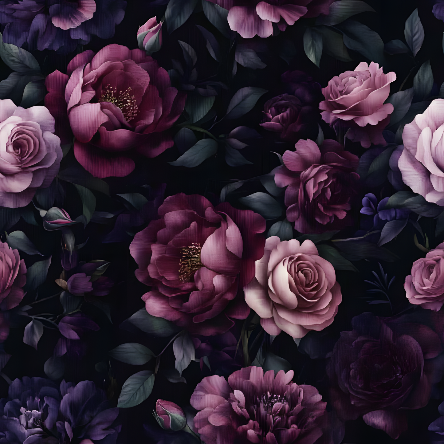 DARK MOODY FLORAL - MULTIPLE VARIATIONS