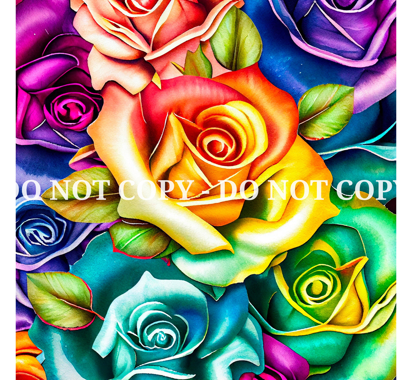 RAINBOW ROSES VINYL - MULTIPLE VARIATIONS