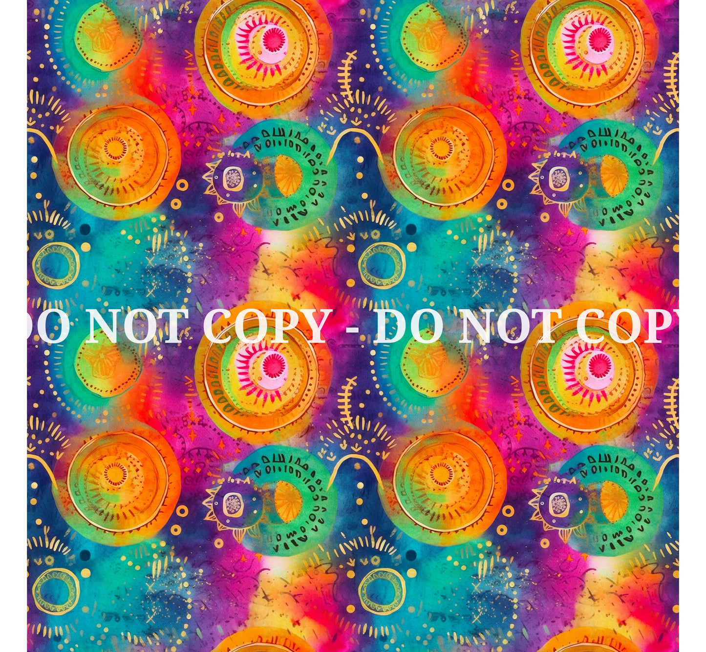 TRIPPY HIPPY PATTERN VINYL - MULTIPLE VARIATIONS