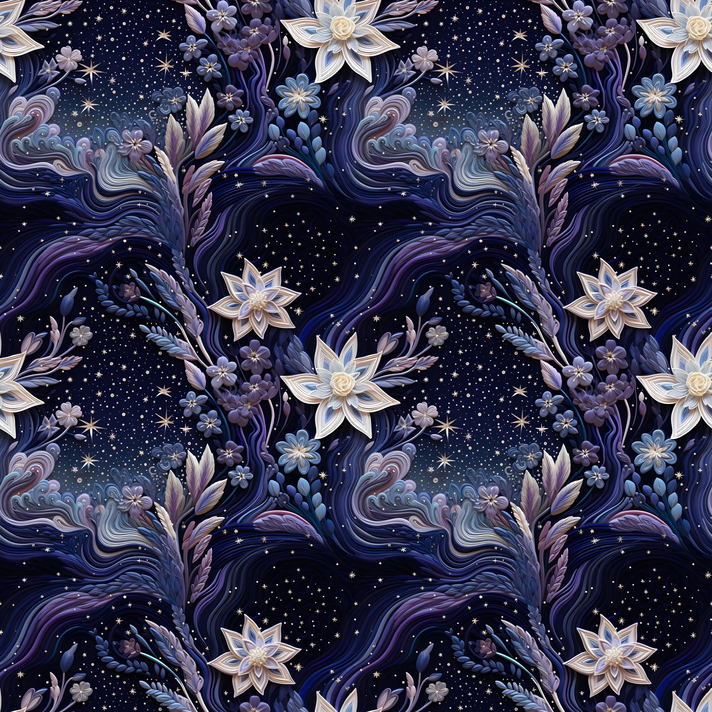 COSMIC FLORAL -  MULTIPLE VARIATIONS