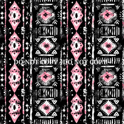 AZTEC BOHO PATTERN VINYL - MULTIPLE VARIATIONS