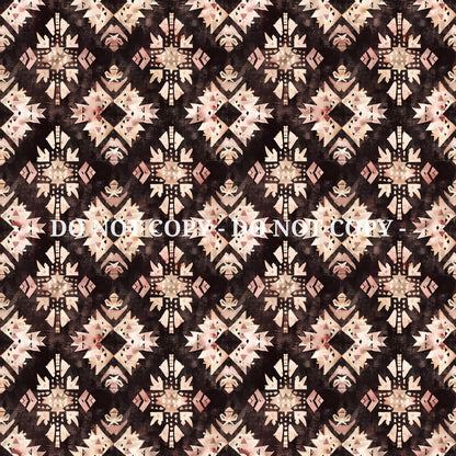 AZTEC BOHO PATTERN VINYL - MULTIPLE VARIATIONS