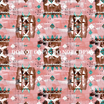 AZTEC BOHO PATTERN VINYL - MULTIPLE VARIATIONS