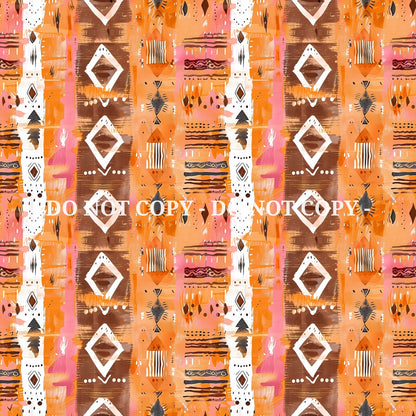 AZTEC BOHO PATTERN VINYL - MULTIPLE VARIATIONS