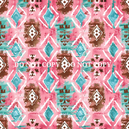 AZTEC BOHO PATTERN VINYL - MULTIPLE VARIATIONS