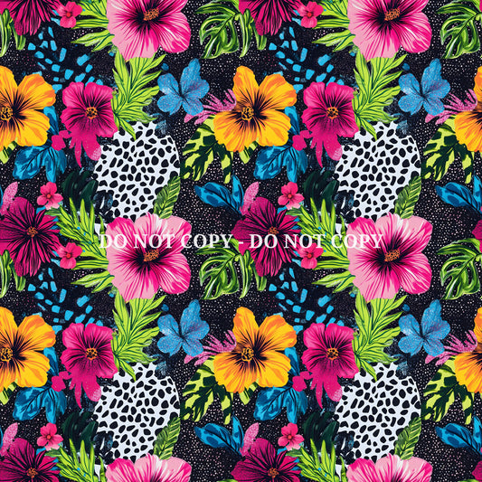 TROPICAL ANIMAL PRINT - MULTIPLE VARIATIONS