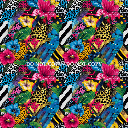 TROPICAL ANIMAL PRINT - MULTIPLE VARIATIONS
