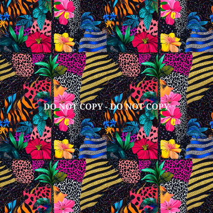 TROPICAL ANIMAL PRINT - MULTIPLE VARIATIONS