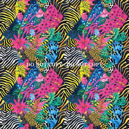 TROPICAL ANIMAL PRINT - MULTIPLE VARIATIONS