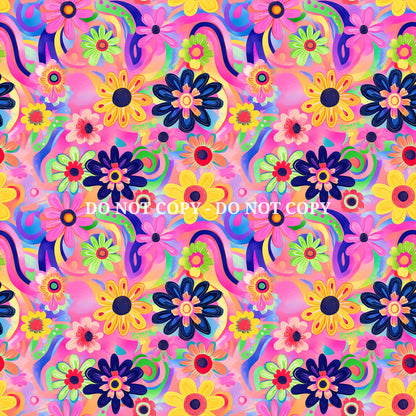 BRIGHT FLOWERS - MULTIPLE VARIATIONS