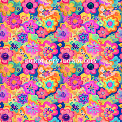 BRIGHT FLOWERS - MULTIPLE VARIATIONS