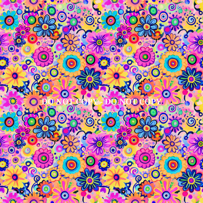BRIGHT FLOWERS - MULTIPLE VARIATIONS