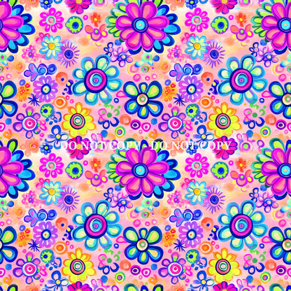 BRIGHT FLOWERS - MULTIPLE VARIATIONS