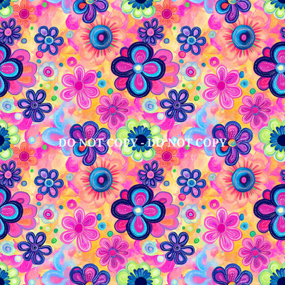 BRIGHT FLOWERS - MULTIPLE VARIATIONS