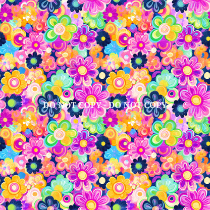 BRIGHT FLOWERS - MULTIPLE VARIATIONS