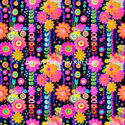 BRIGHT FLOWERS - MULTIPLE VARIATIONS