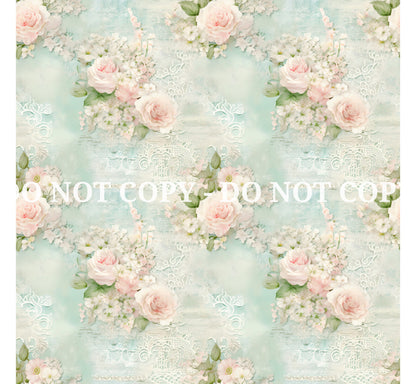 SHABBY CHIC PATTERN VINYL - MULTIPLE VARIATIONS