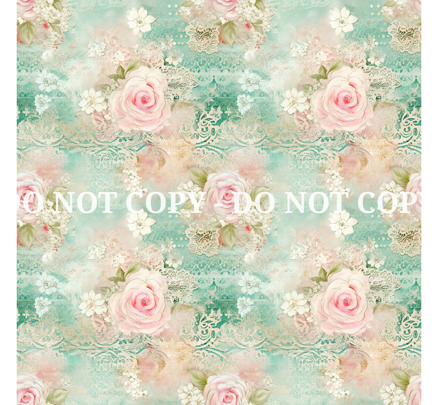 SHABBY CHIC PATTERN VINYL - MULTIPLE VARIATIONS