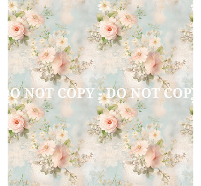 SHABBY CHIC PATTERN VINYL - MULTIPLE VARIATIONS