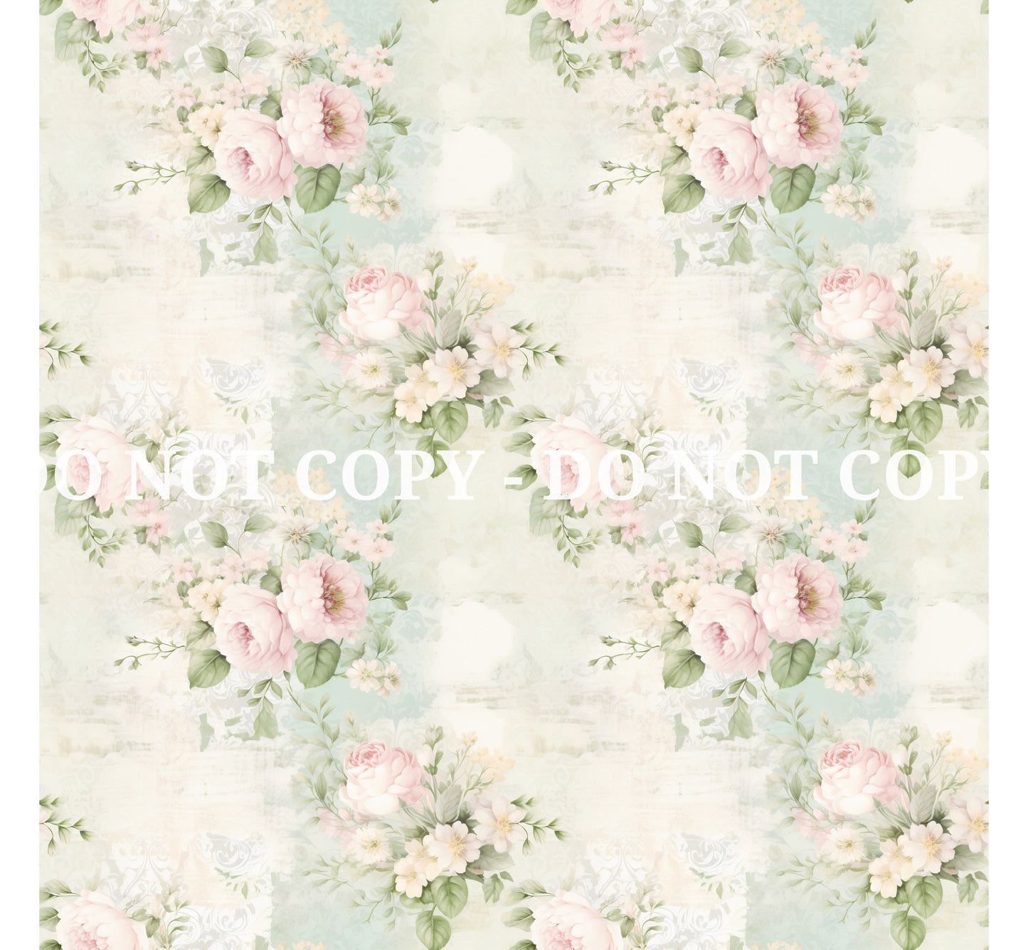 SHABBY CHIC PATTERN VINYL - MULTIPLE VARIATIONS