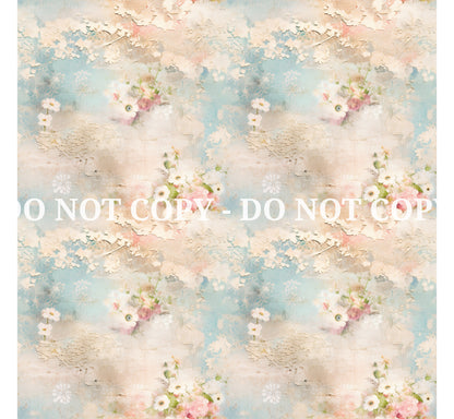 SHABBY CHIC PATTERN VINYL - MULTIPLE VARIATIONS