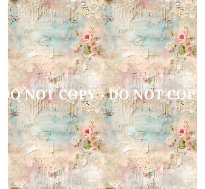 SHABBY CHIC PATTERN VINYL - MULTIPLE VARIATIONS