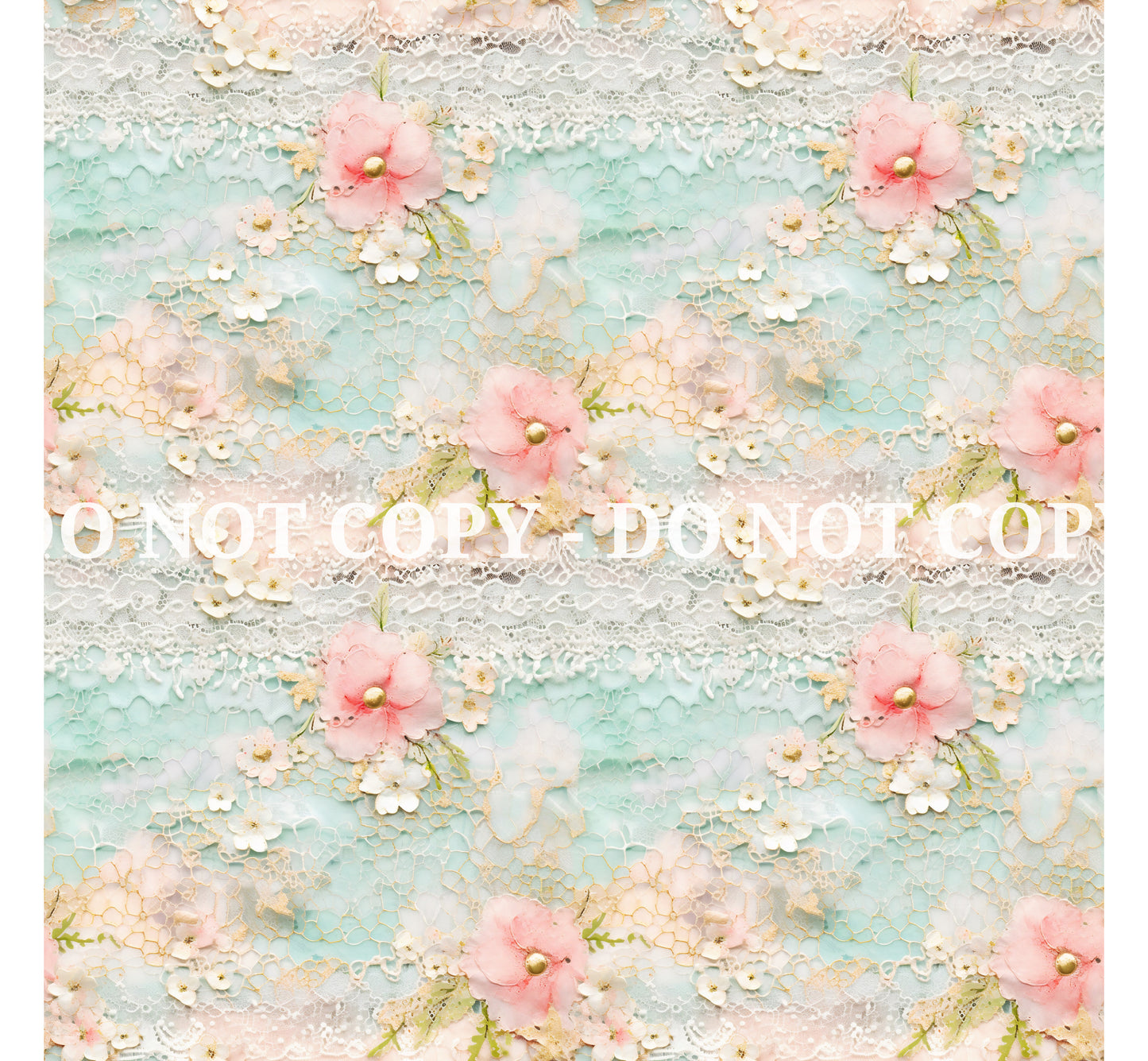 SHABBY CHIC PATTERN VINYL - MULTIPLE VARIATIONS