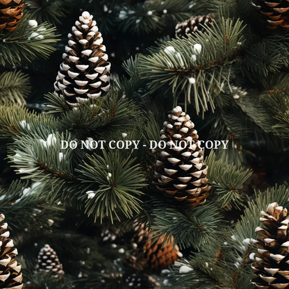 EVERGREEN PINE PATTERN VINYL - MULTIPLE VARIATIONS