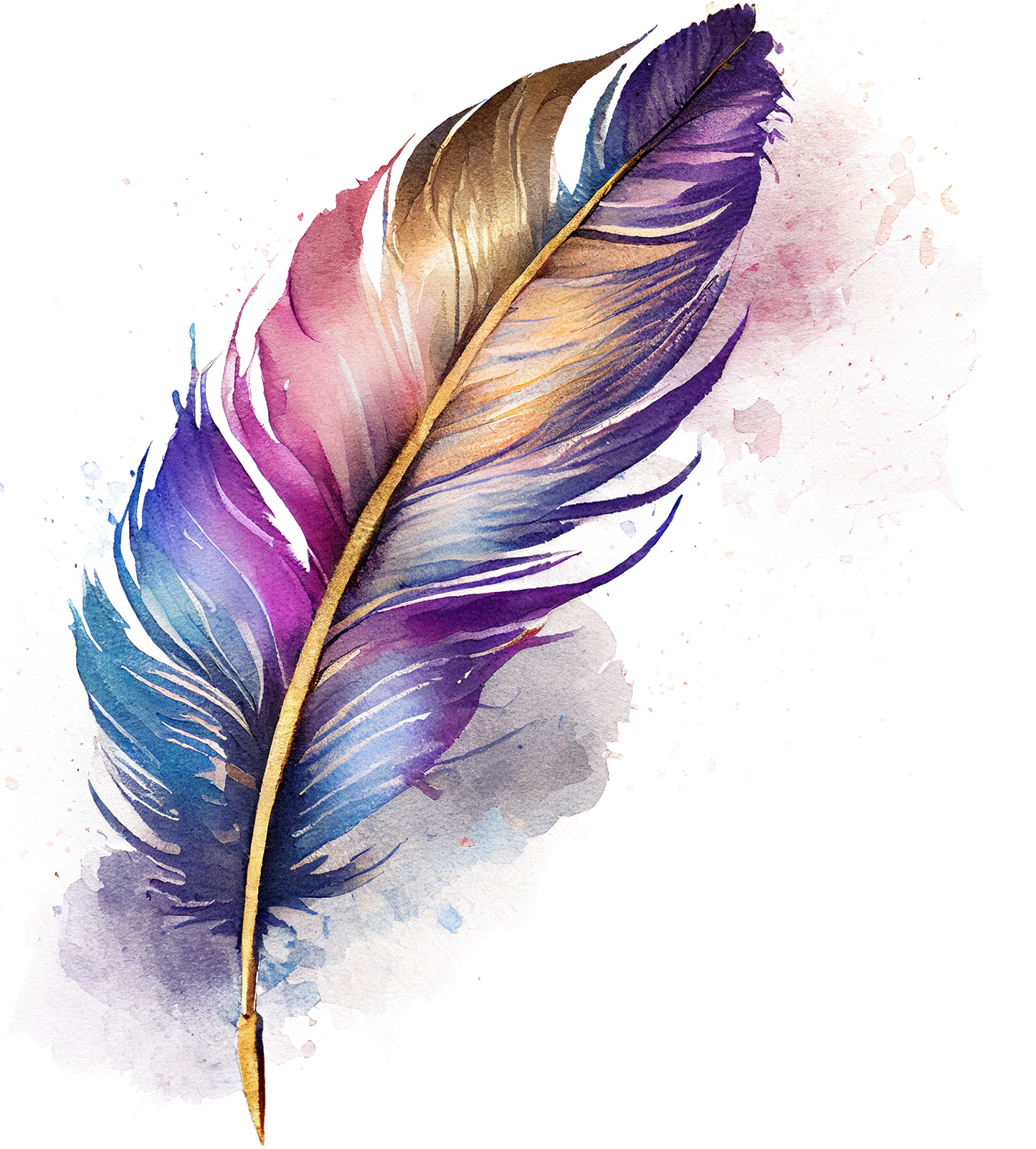 FANTASY FEATHER 2 - white cast decal