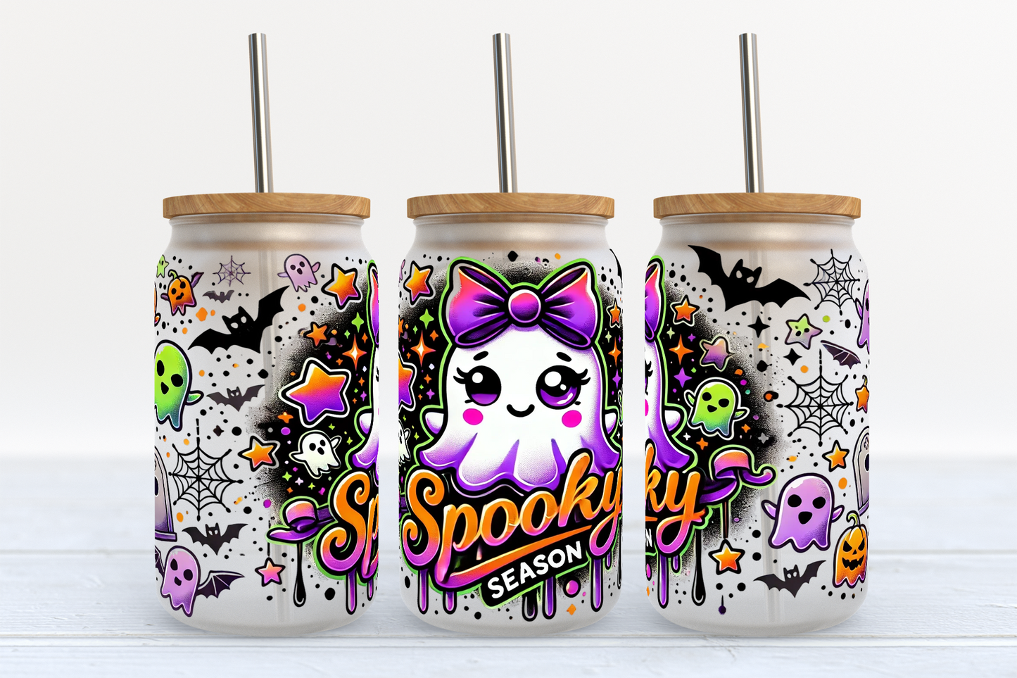 SPOOKY SEASON - CAN WRAP