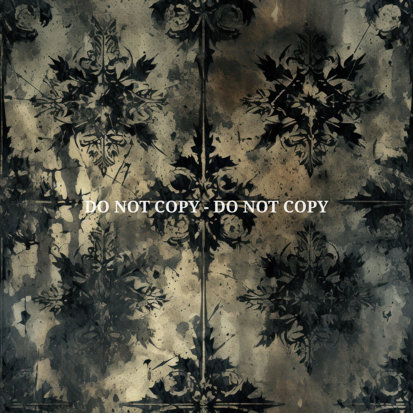 GOTHIC GRUNGE PATTERN VINYL - MULTIPLE VARIATIONS