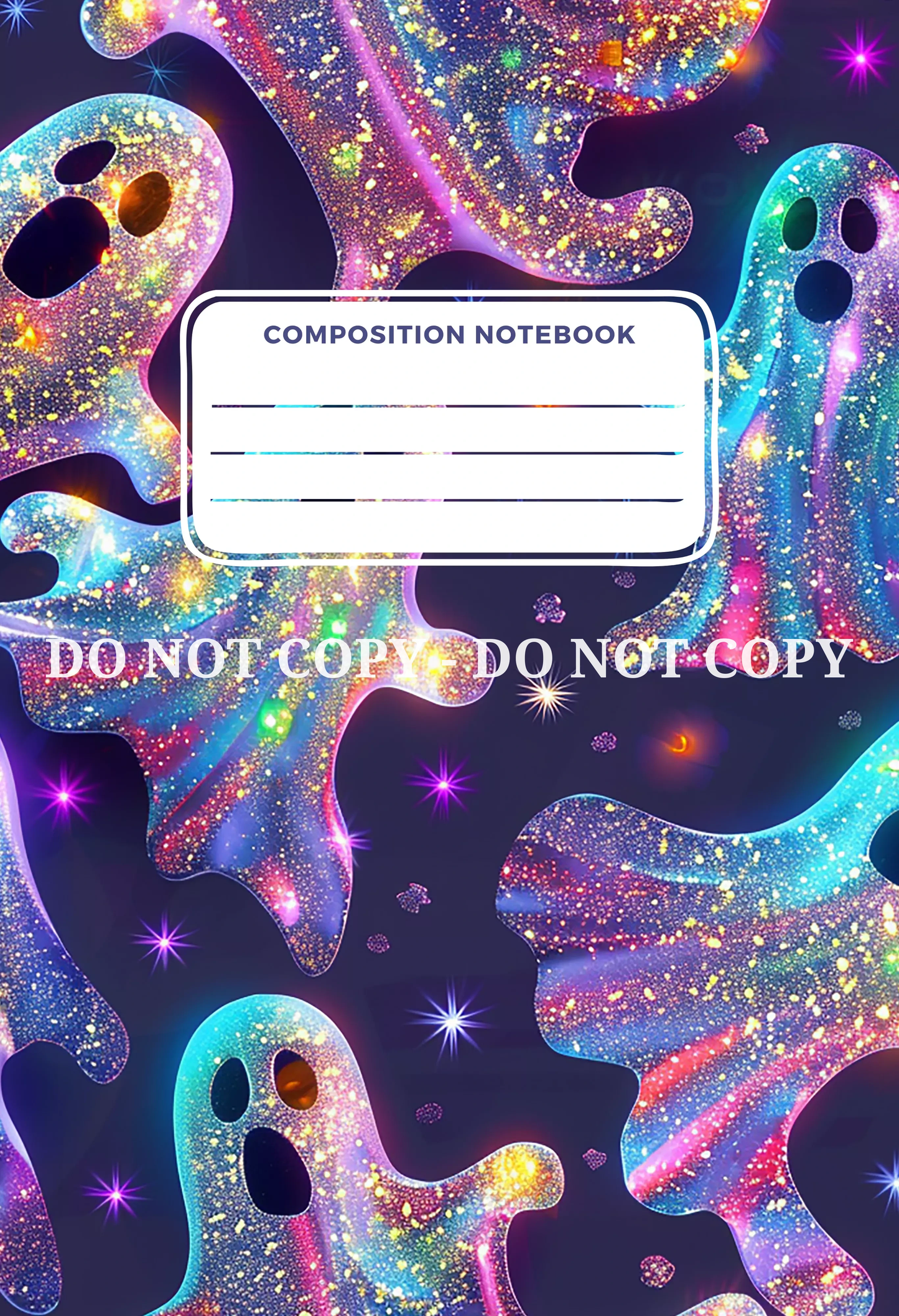 COMPOSITION NOTEBOOK COVERS - FRONT AND BACK - MULTIPLE VARIATIONS