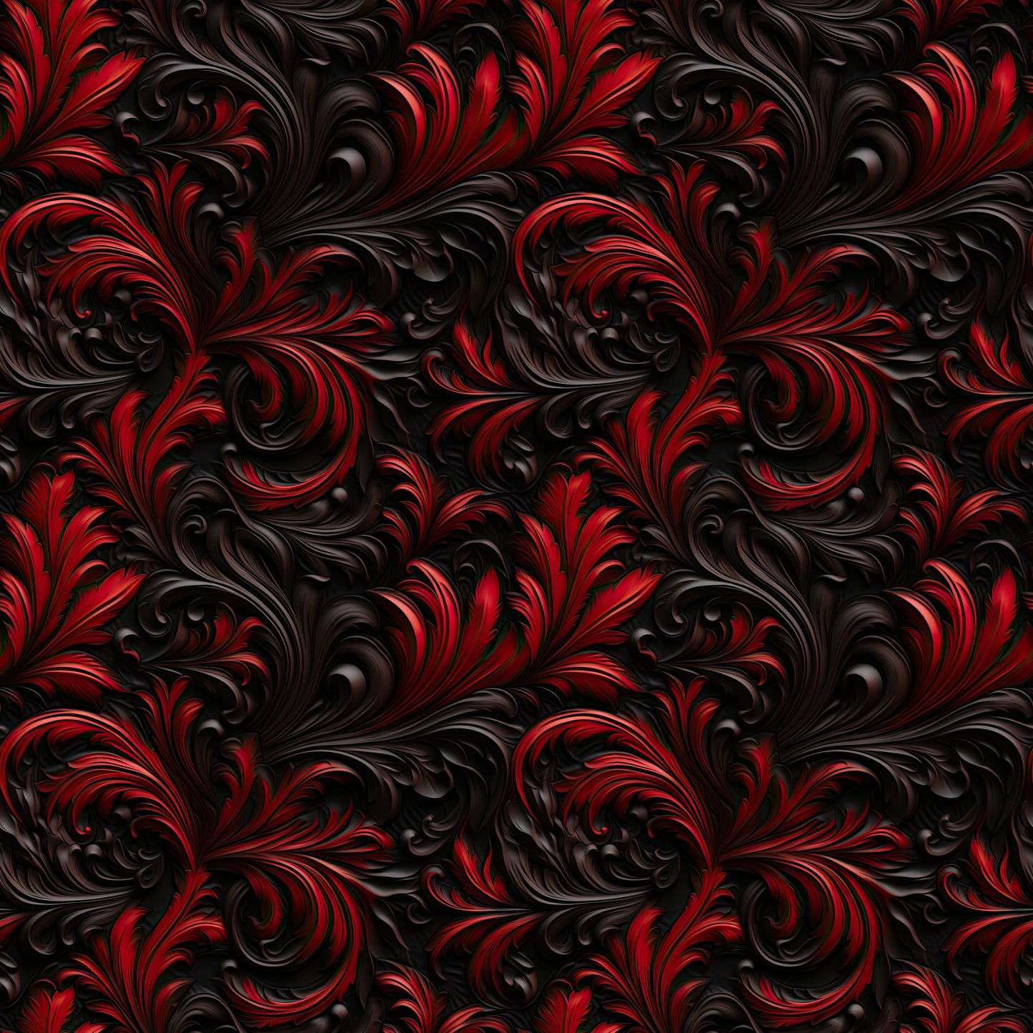 RED AND BLACK LEATHER VINYL - MULTIPLE VARIATIONS