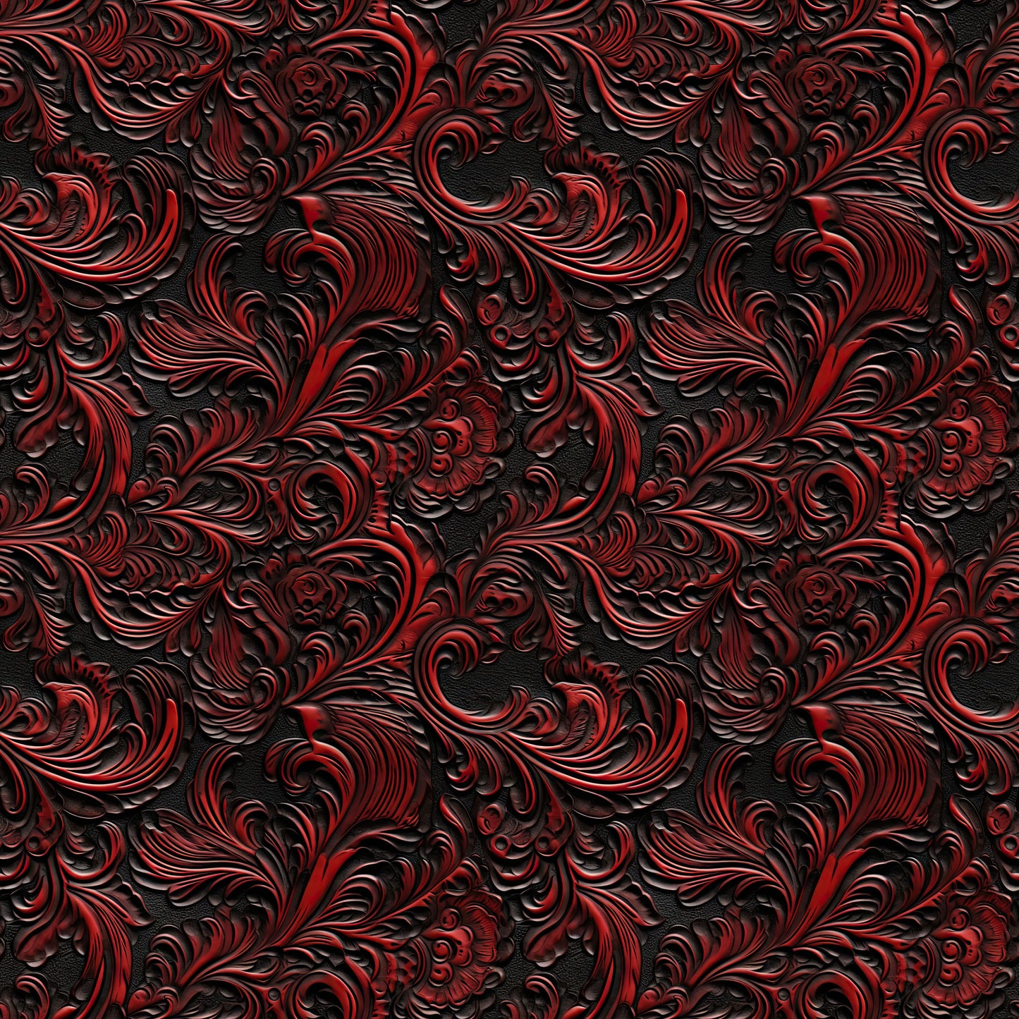 RED AND BLACK LEATHER VINYL - MULTIPLE VARIATIONS