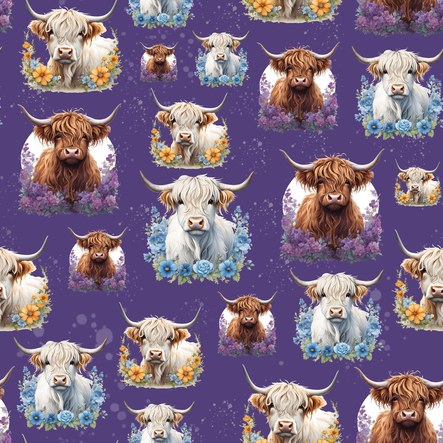 HIGHLAND COWS - MULTIPLE VARIATIONS