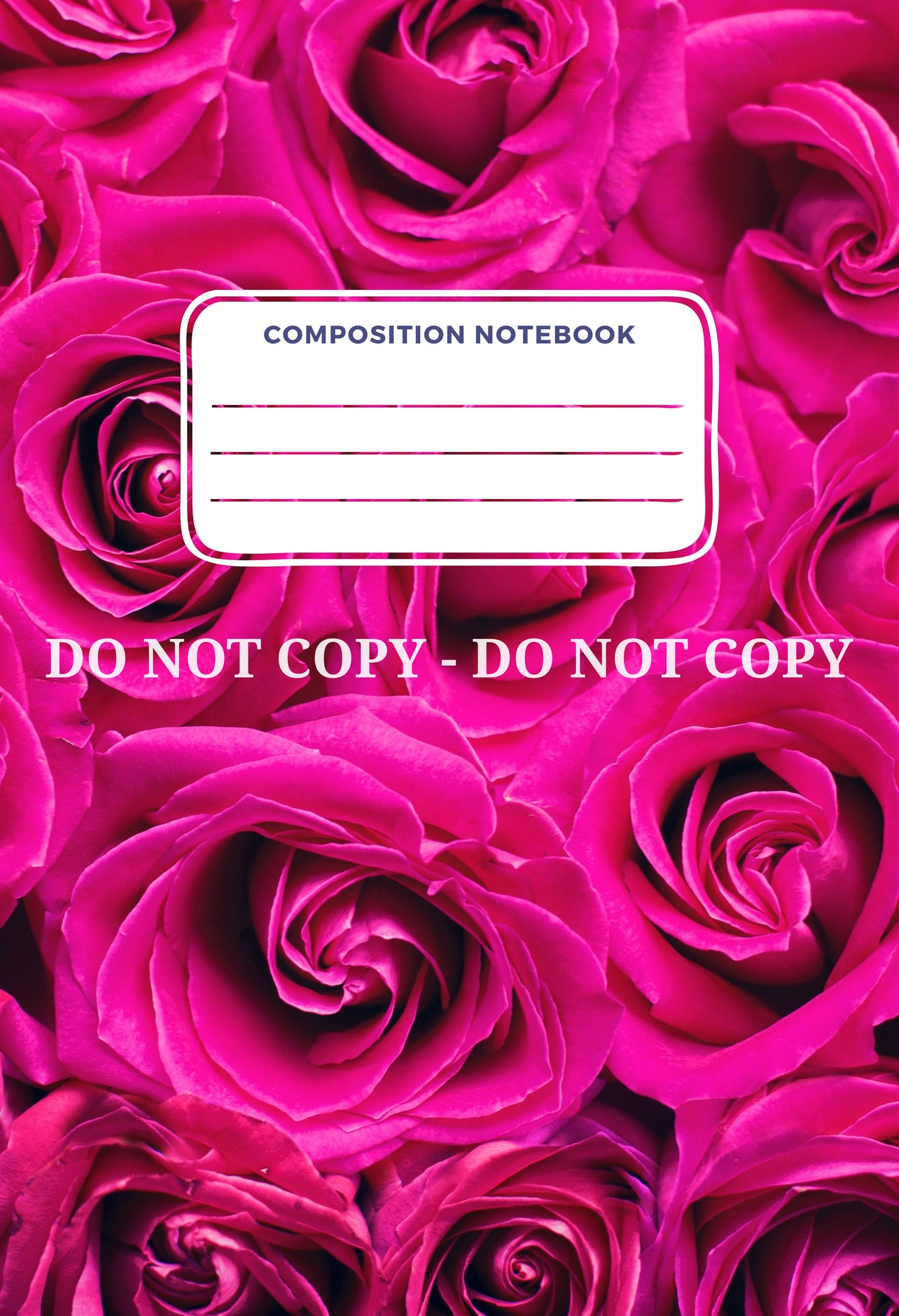 COMPOSITION NOTEBOOK COVERS - FRONT AND BACK - MULTIPLE VARIATIONS
