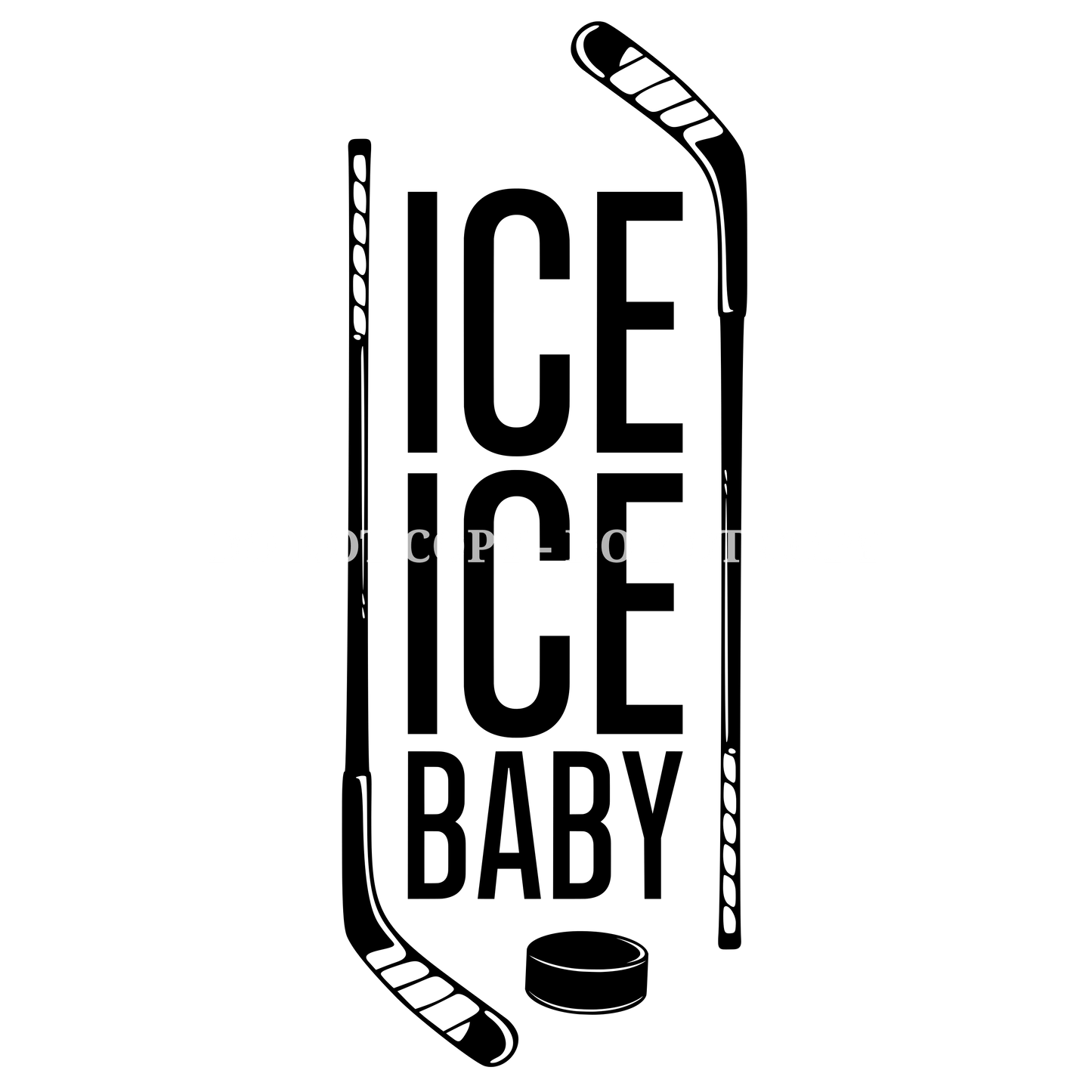 ICE ICE BABY - DECAL