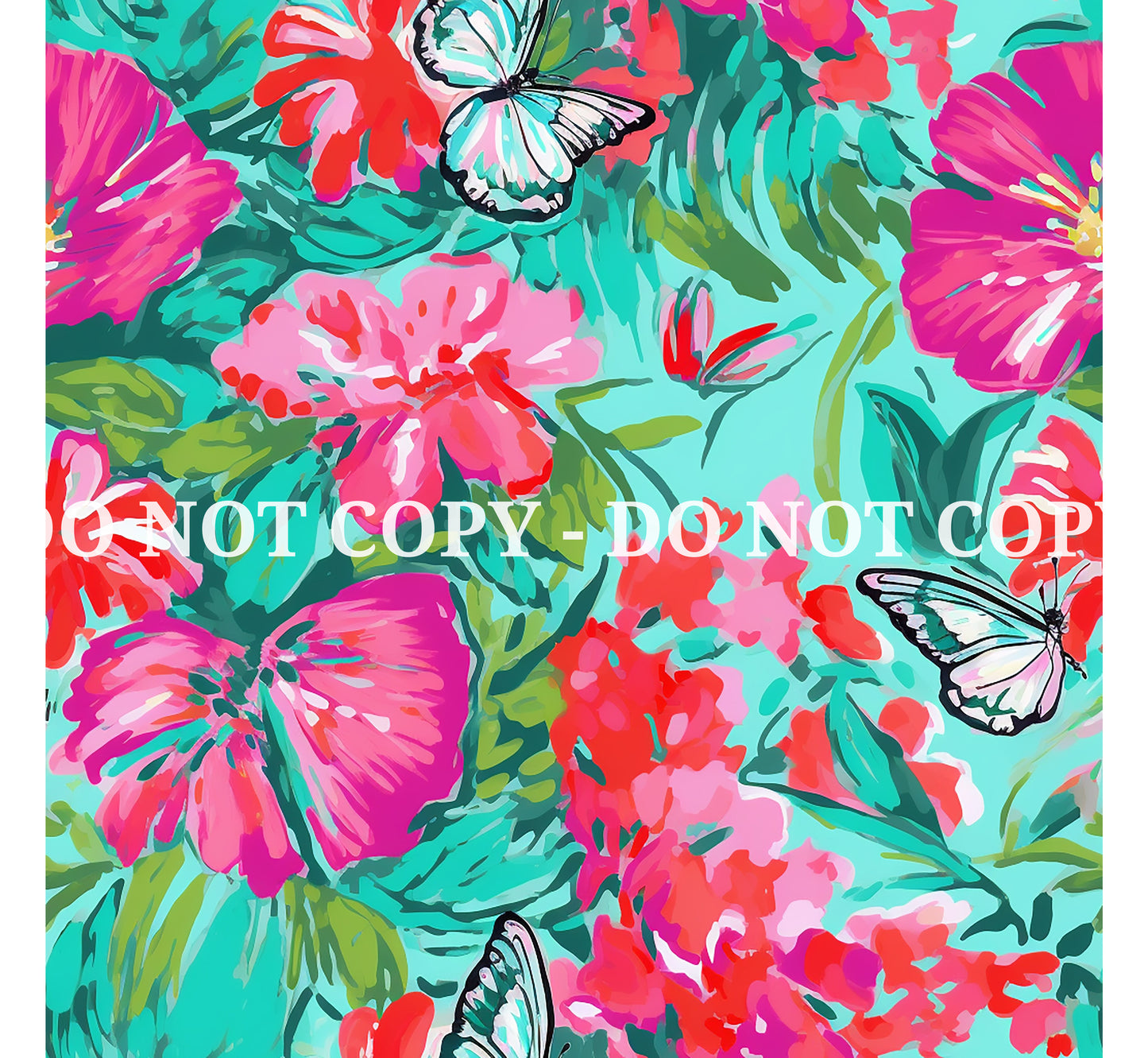 VIBRANT BUTTERFLY PATTERN VINYL - MULTIPLE VARIATIONS