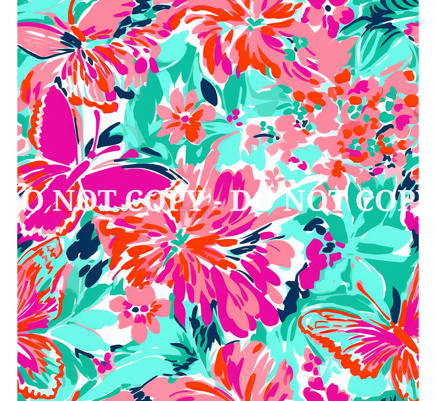 VIBRANT BUTTERFLY PATTERN VINYL - MULTIPLE VARIATIONS