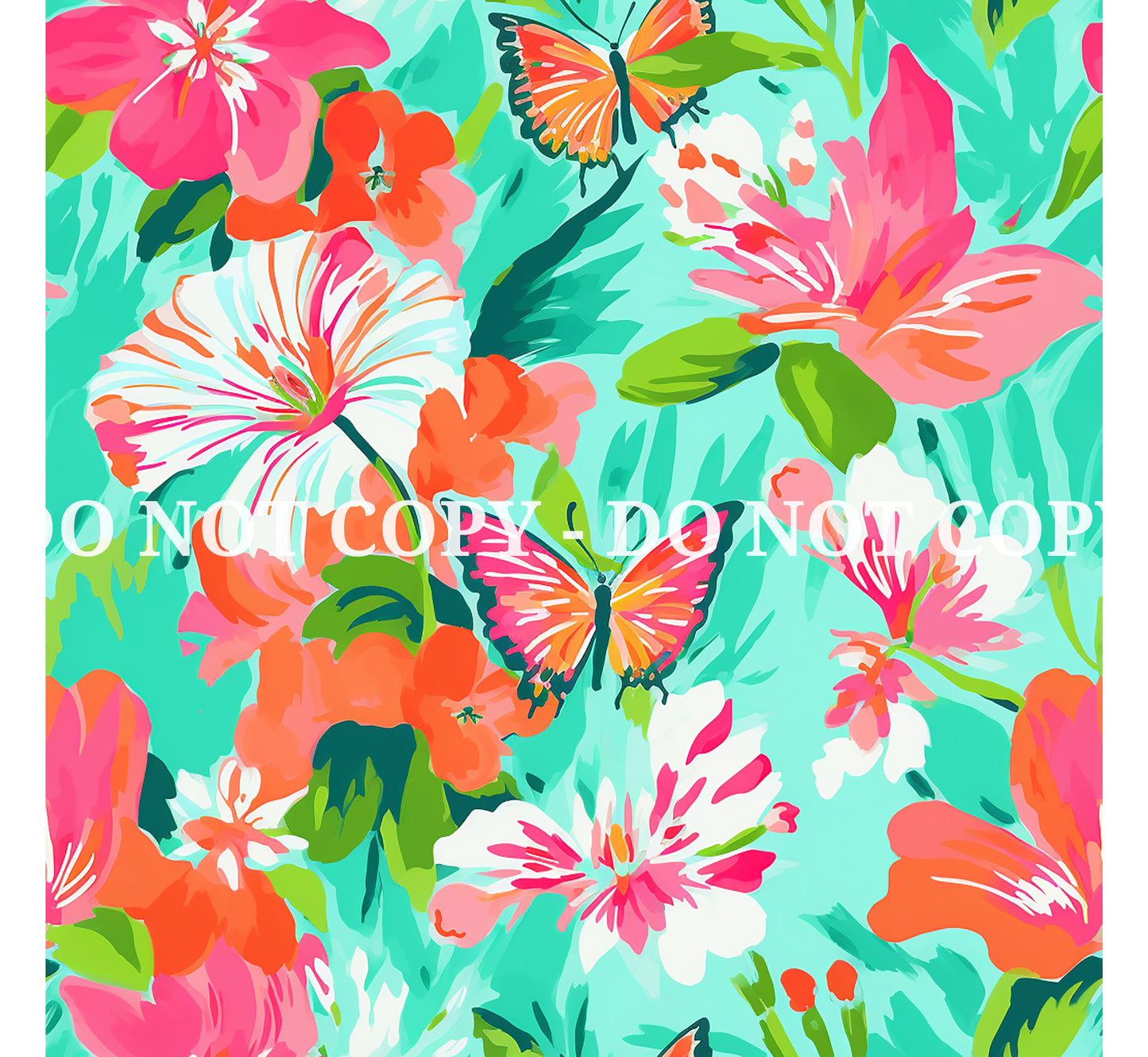 VIBRANT BUTTERFLY PATTERN VINYL - MULTIPLE VARIATIONS