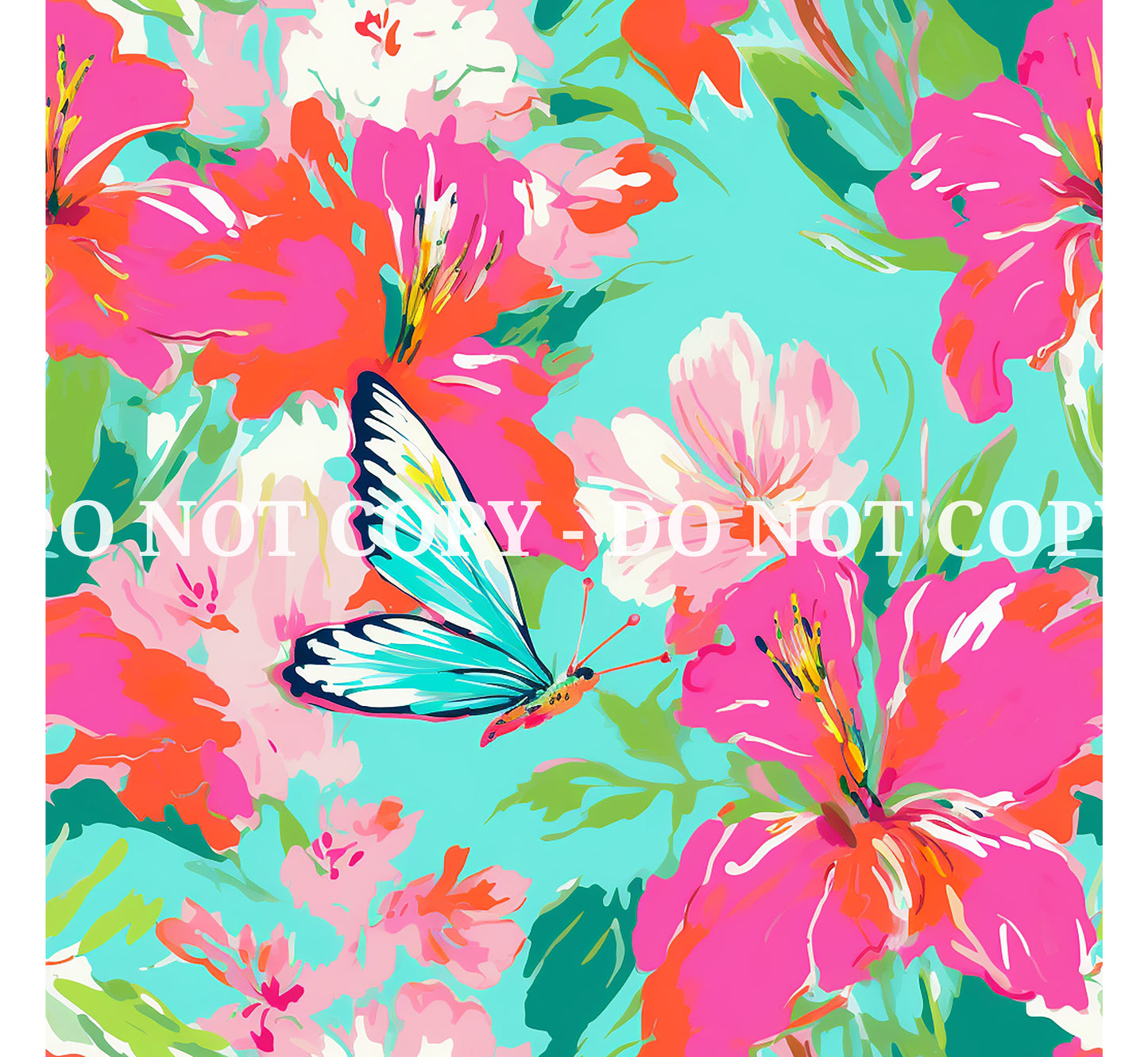 VIBRANT BUTTERFLY PATTERN VINYL - MULTIPLE VARIATIONS