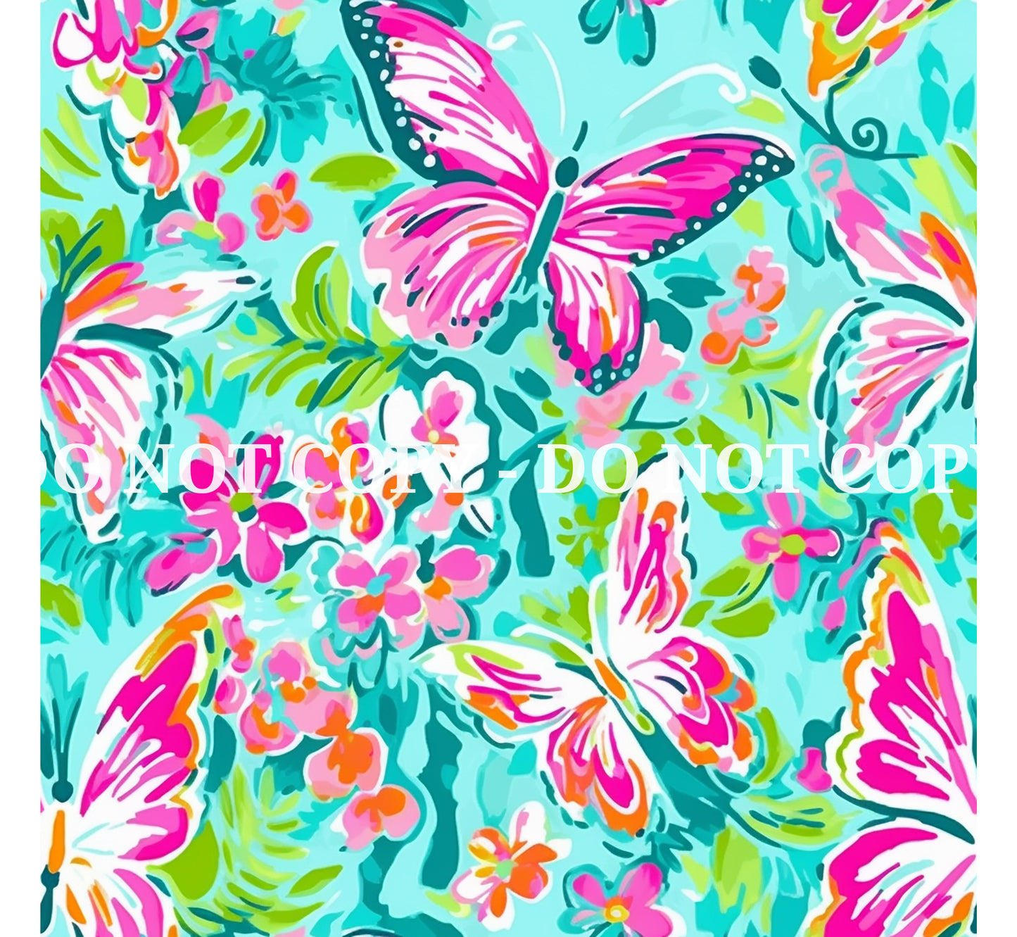 VIBRANT BUTTERFLY PATTERN VINYL - MULTIPLE VARIATIONS